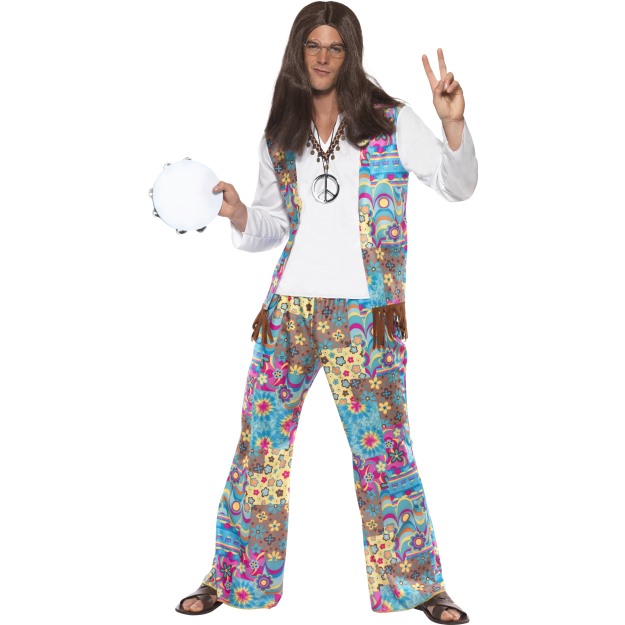 Groovy Hippie Costume - novelties-direct - Novelties (Parties) Direct Ltd