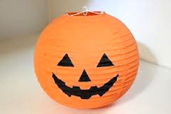 Pumpkin Tissue Ball Decoration - Novelties (Parties) Direct Ltd
