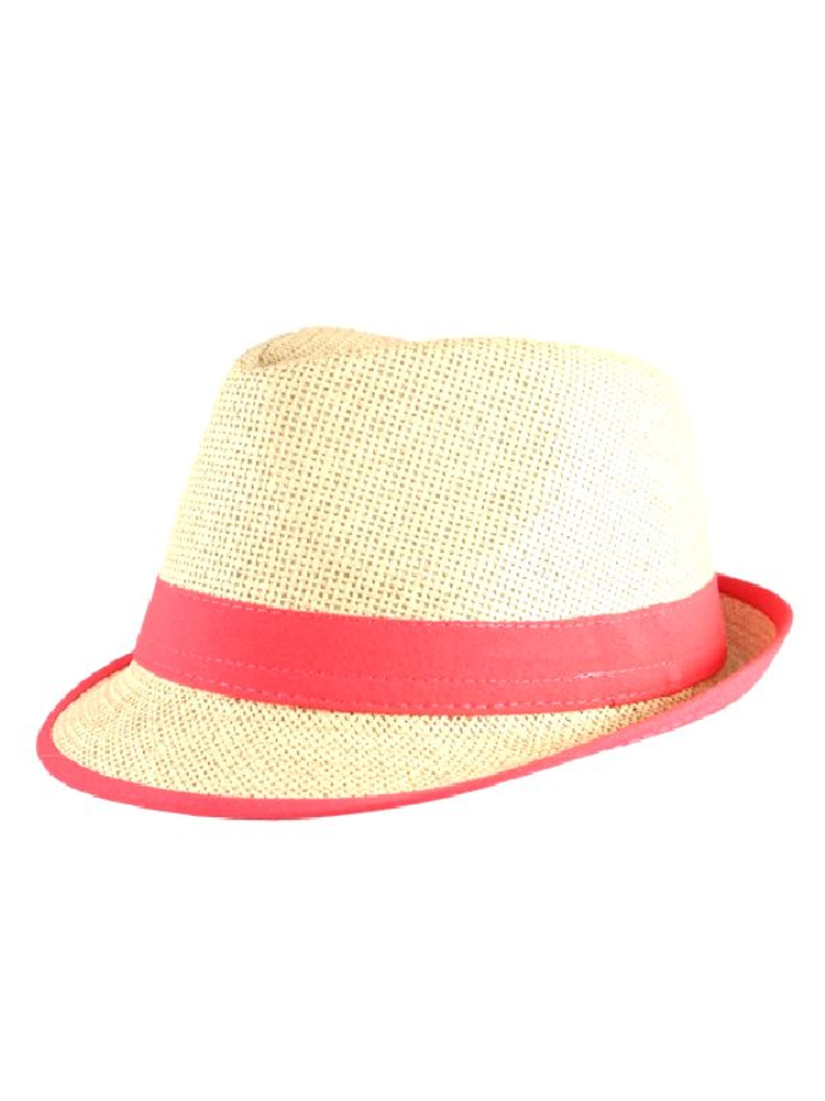 neon beach hat