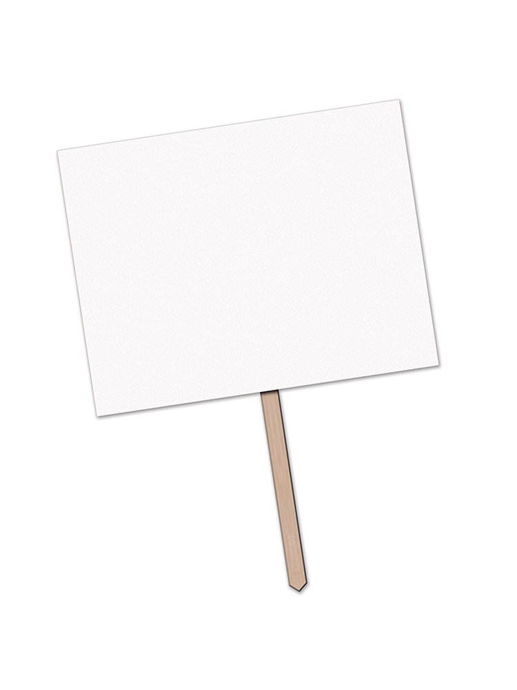  Blank  Yard Sign