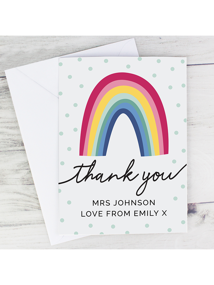 Personalised Thank You Card Novelties Parties Direct Ltd