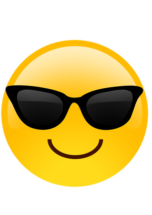 Smiley Sunglass Emoji Mask - Novelties (Parties) Direct Ltd