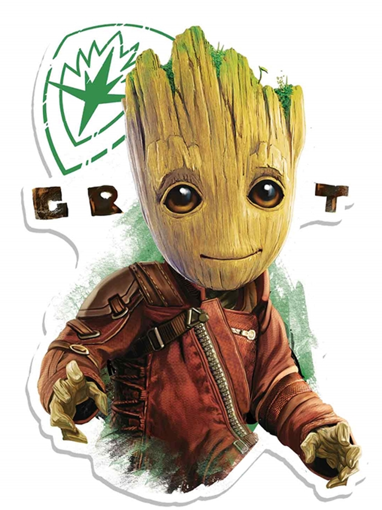 Wall Art Groot oo Eyes GOTGV2 Wall Mounted Cardboard Cut Out (WMCCO ...