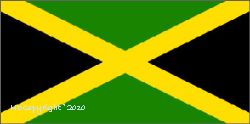Jamaican Flag 5ft x 3ft With Eyelets For Hanging