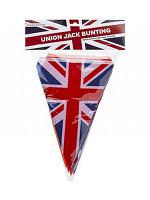 Union Jack PVC Triangular Bunting