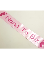 Nana To Be Sash - Pink