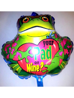 Foil Balloon 'YOUR PAD OR MINE' 18" (Requires Helium)
