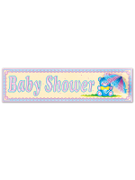 Baby Shower Sign Tissue Parasol