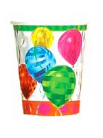 Balloon Brights Paper Cups - 8 per pack