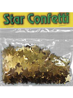 Confetti Large Gold Stars bag of 84g