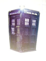 Doctor Who Tardis Cardboard Cutout Desktop