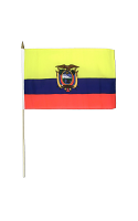 Equador Hand Waving Flag