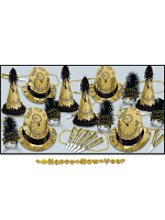 Gold Midnight New Years Eve Pack For 50 People    