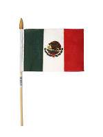 Mexico Hand Held Flag 