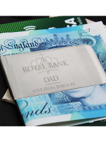 Personalised 'Royal Bank of...' Money Clip