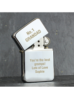 Personalised Silver Lighter