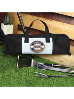 Personalised Stamp Stainless Steel BBQ Kit