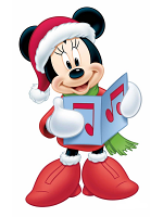 Disney Christmas Minnie Mouse Choir (Christmas Carol) Star-Mini 