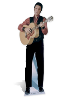 Elvis Singing with Guitar - Cardboard Cutout