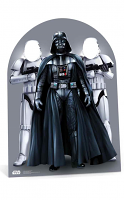 Darth Vader and Stormtroopers Star-Wars Stand-in (Child-Sized)