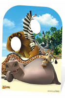 Madagascar Stand-In (Child-sized) - Cardboard Cutout