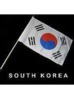 South Korea Hand Held Flag 