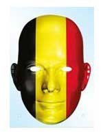 Belgium Flag Mask 